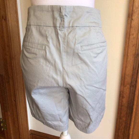 J. CREW Frankie Bermuda Blue Gray Chino Shorts 10 Style CO812 - Picture 4 of 15